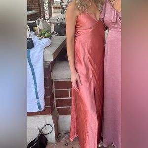 Lulu’s wrap around maxi dress.